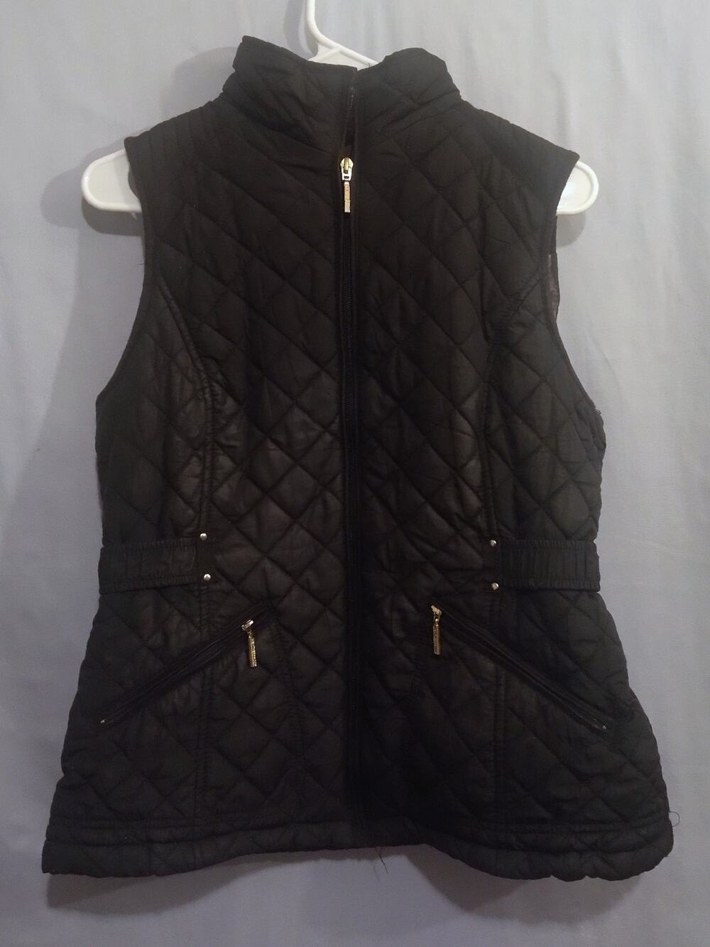 Weatherproof Black Quilted Vest